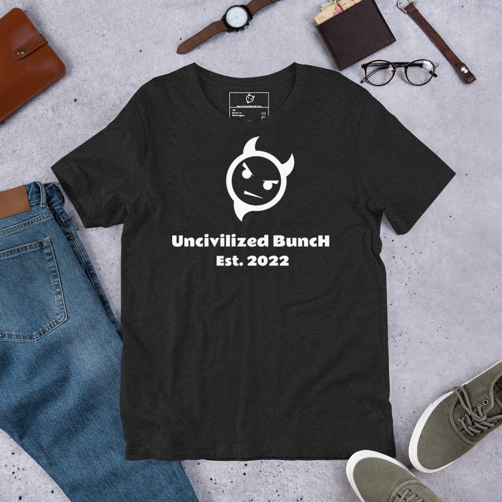 The Official "Uncivilized BuncH Tee" in Angel Dust (Hot AF Collection)