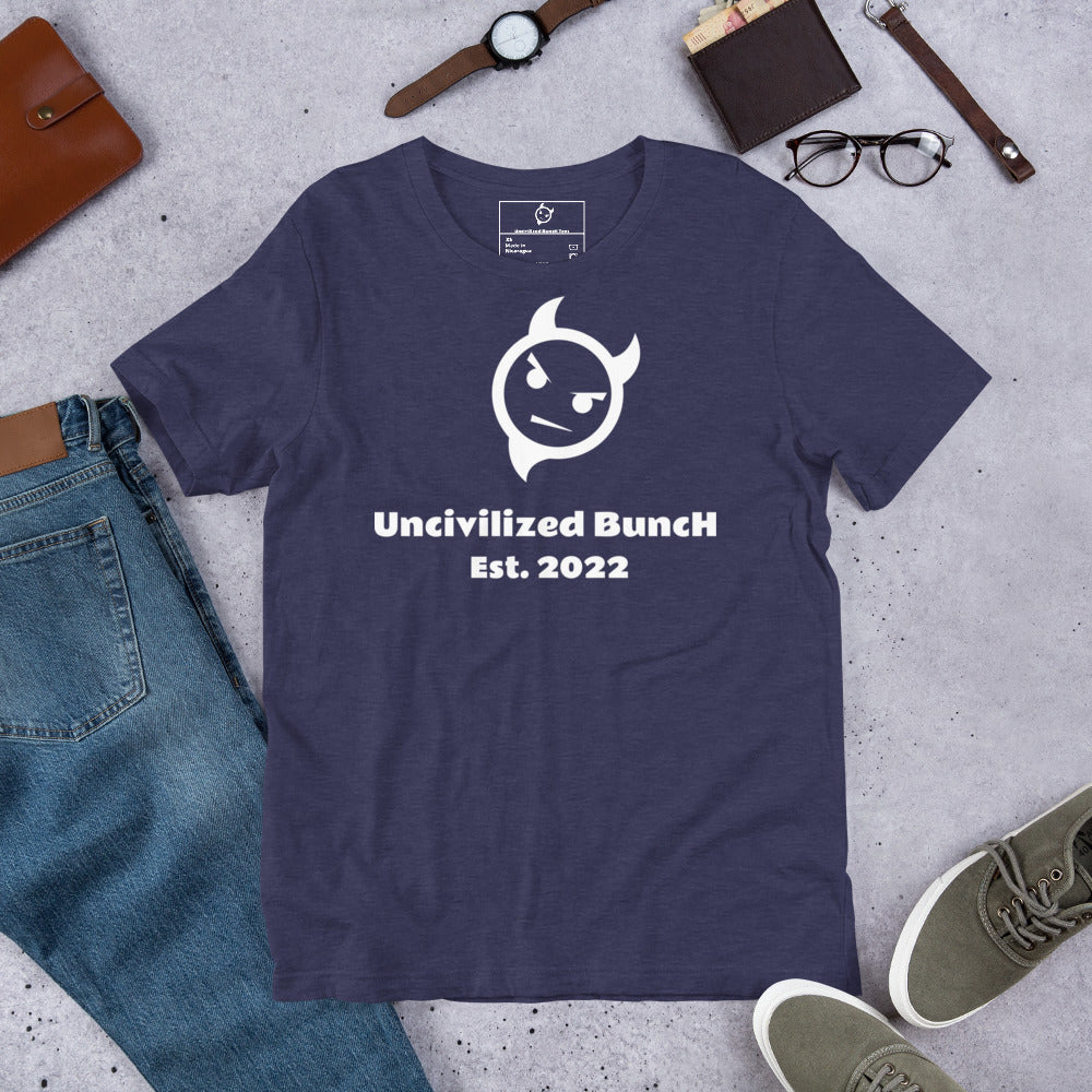 The Official "Uncivilized BuncH Tee" in Angel Dust (Hot AF Collection)