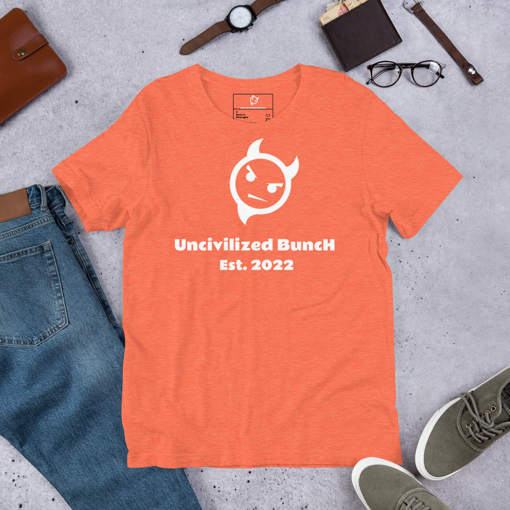 The Official "Uncivilized BuncH Tee" in Angel Dust (Hot AF Collection)