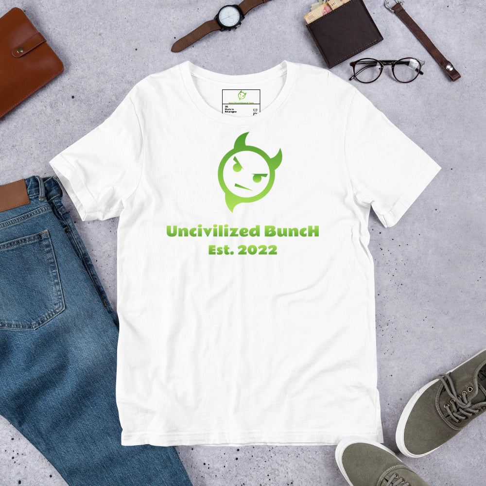 The Official "Uncivilized BuncH Tee" in Emerald Fire (Hot AF Collection)